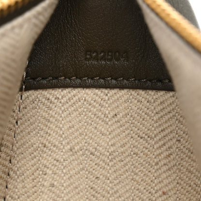 Loewe Calfskin Mini Hammock Hobo Dark Khaki Green 7 of 12