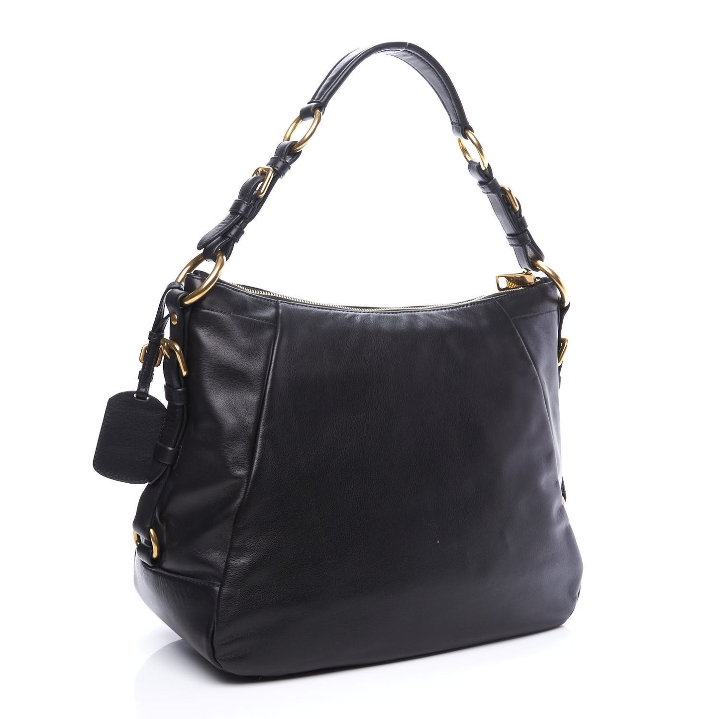 Soft Calfskin Hobo Black