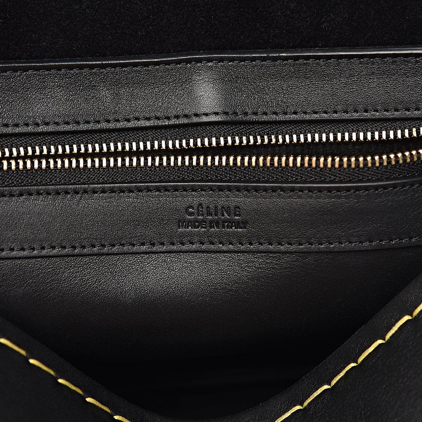 Calfskin Orb Bag Black