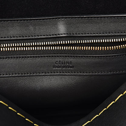 Celine Calfskin Orb Bag Black 7 of 10