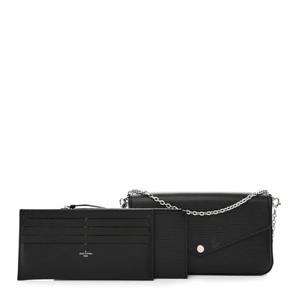 Louis Vuitton Epi Pochette Felicie Black 1 of 14