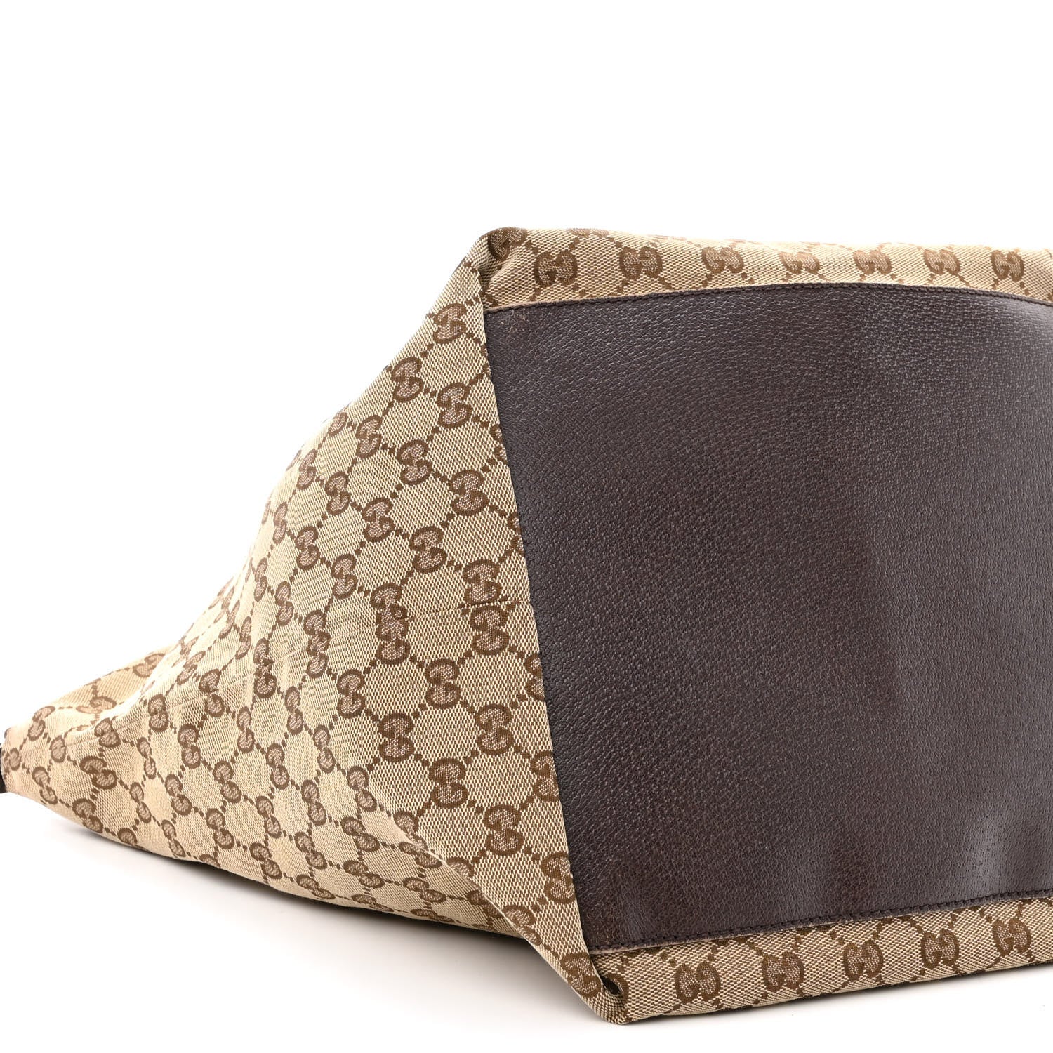 Gucci GG Monogram Large Web Handle Bucket Tote 9 of 16