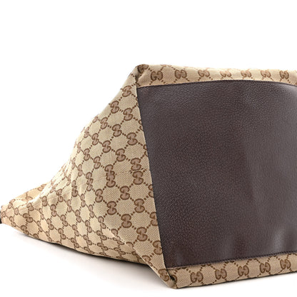 Gucci GG Monogram Large Web Handle Bucket Tote 9 of 16