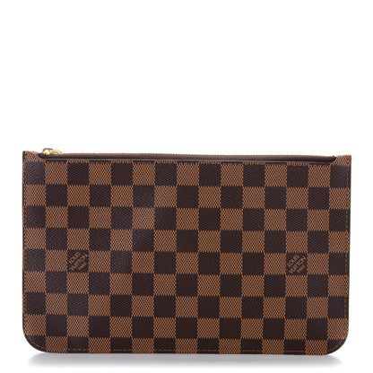 Louis Vuitton Damier Ebene Neverfull MM GM Pochette 1 of 8