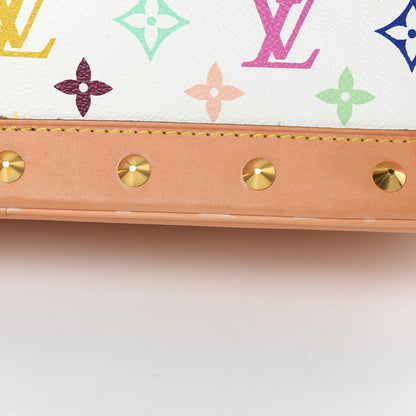 Louis Vuitton Monogram Multicolor Alma White 13 of 17