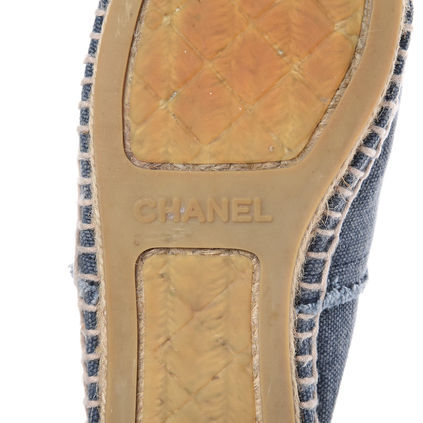 Toile CC Espadrilles 36 Navy Black