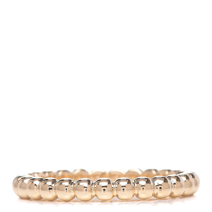 Van Cleef & Arpels 18K Yellow Gold Medium Perlee Ring 59 8.75 3 of 5