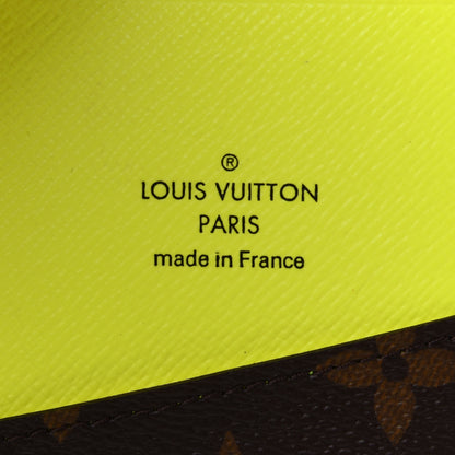 Louis Vuitton Monogram Pocket Organizer NM Yellow 6 of 8