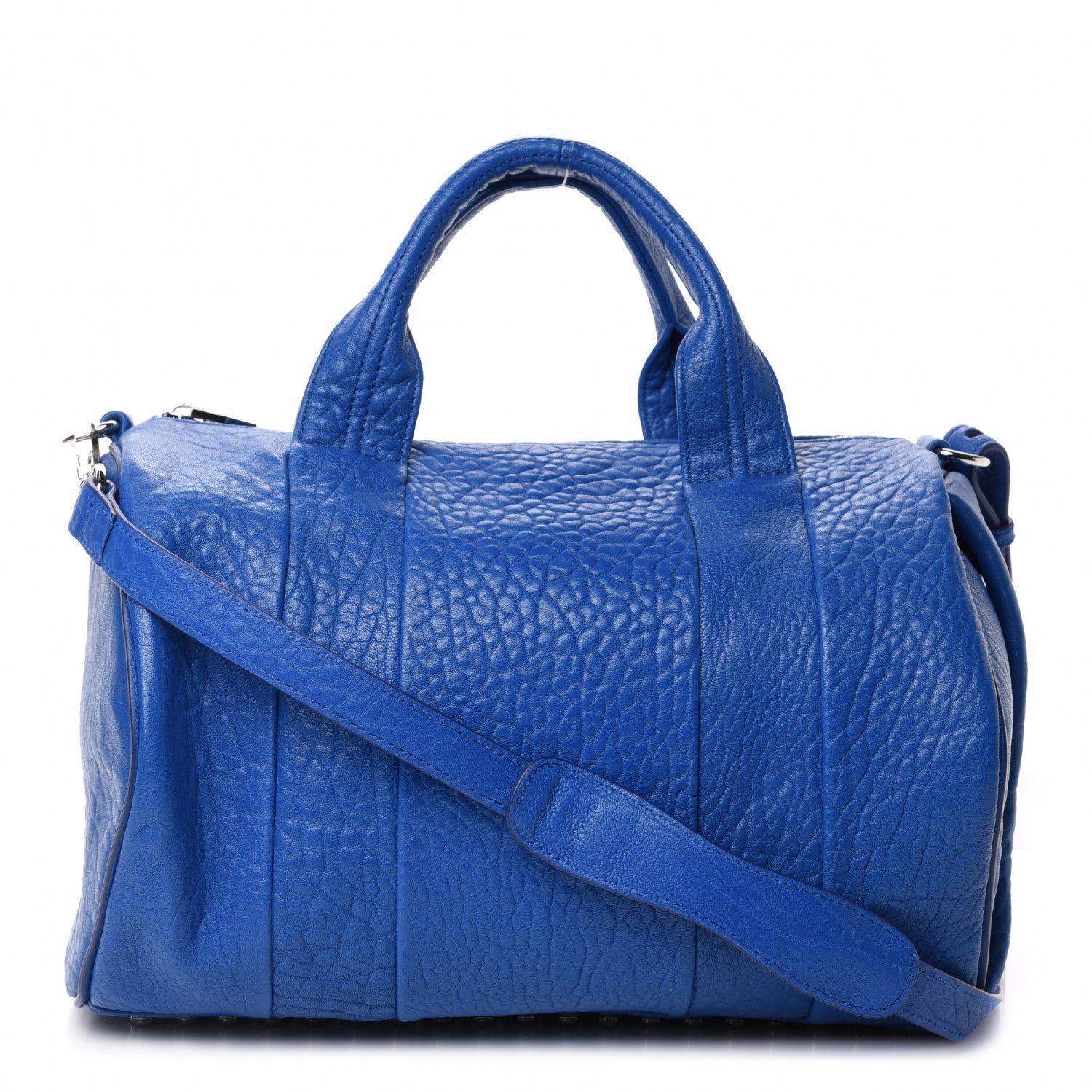 Alexander Wang Pebbled Lambskin Rocco Royal Blue 1 of 9