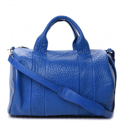 Alexander Wang Pebbled Lambskin Rocco Royal Blue 1 of 9
