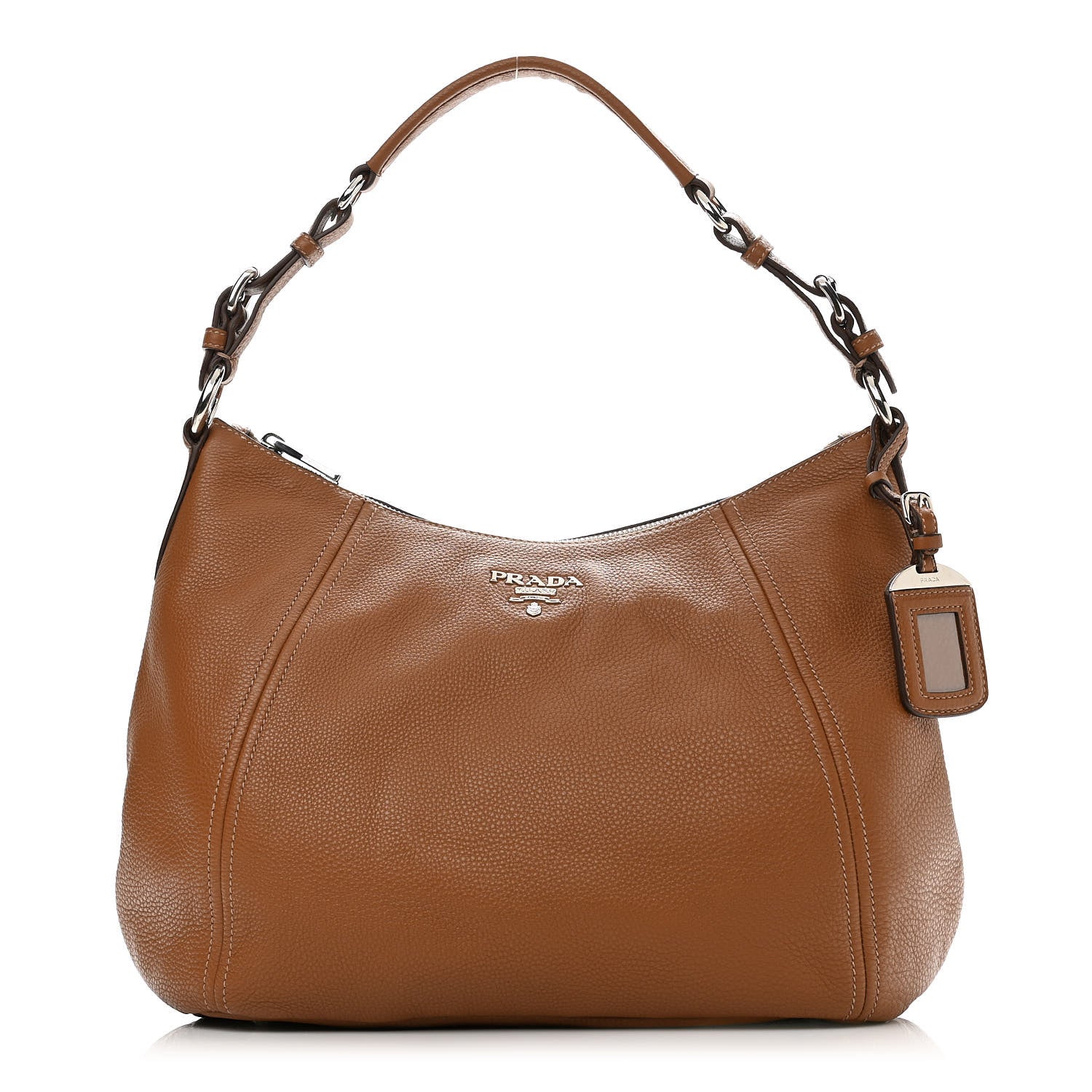 Prada Vitello Phenix Hobo Cannella 1 of 10