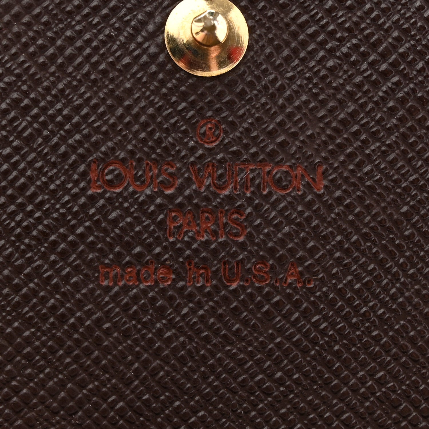 Louis Vuitton Damier Ebene Porte-Monnaie Tresor Wallet 6 of 12