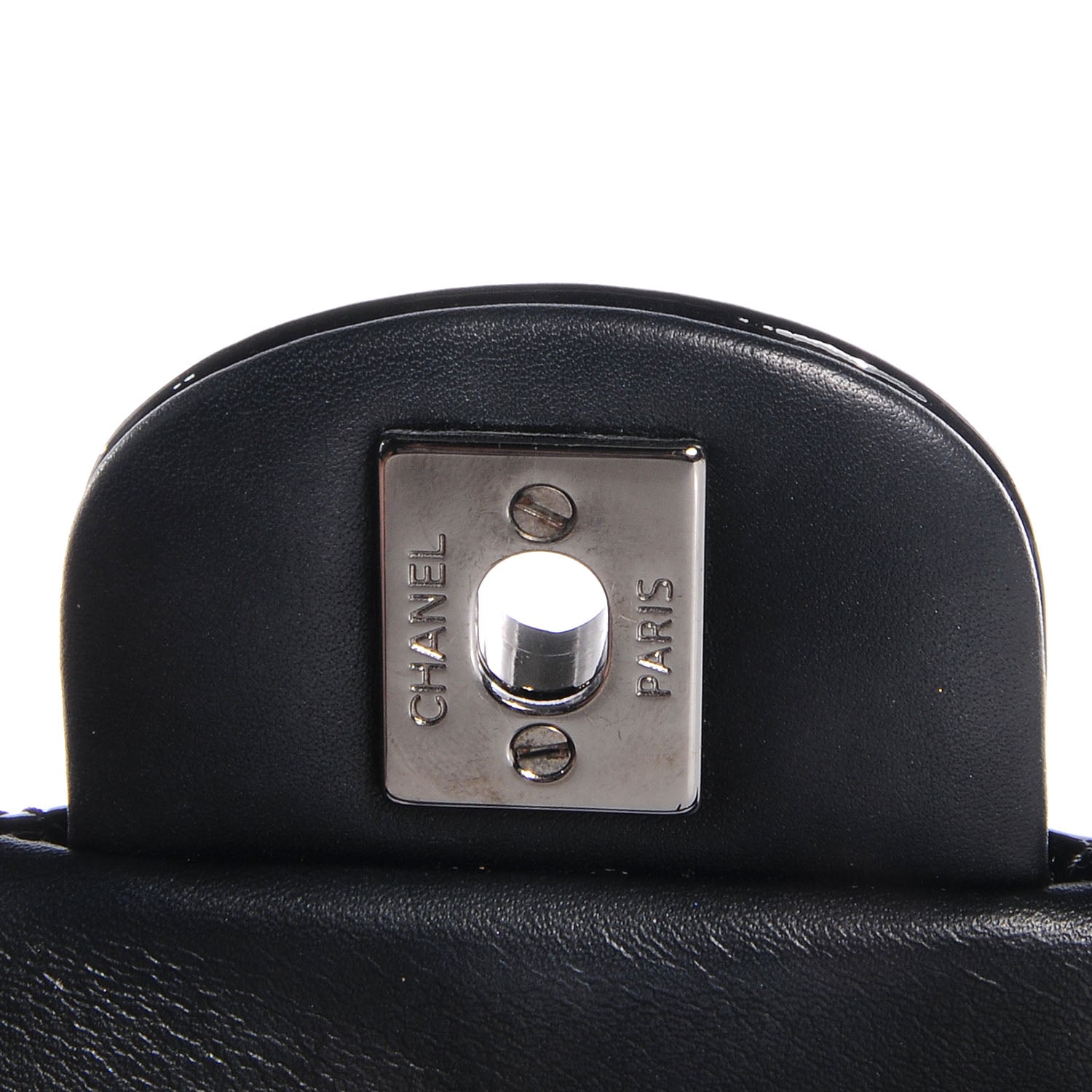 Chanel Patent Quilted Mini Flap Black 6 of 9