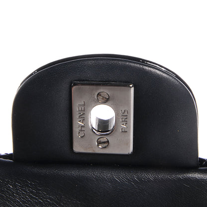 Chanel Patent Quilted Mini Flap Black 6 of 9