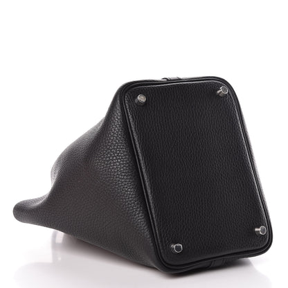 Hermes Taurillon Clemence Picotin Lock 18 PM Black 4 of 11