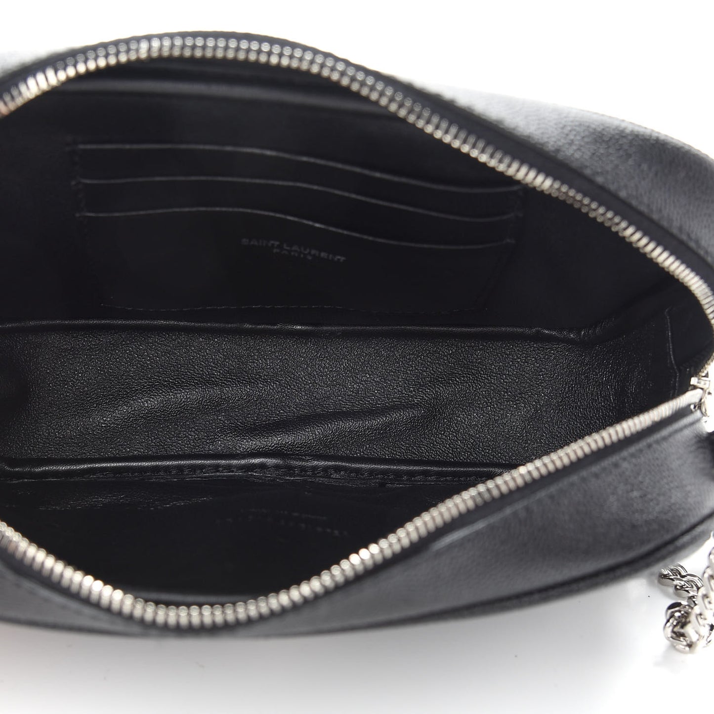 Grain De Poudre Matelasse Monogram Mini Lou Camera Bag Black