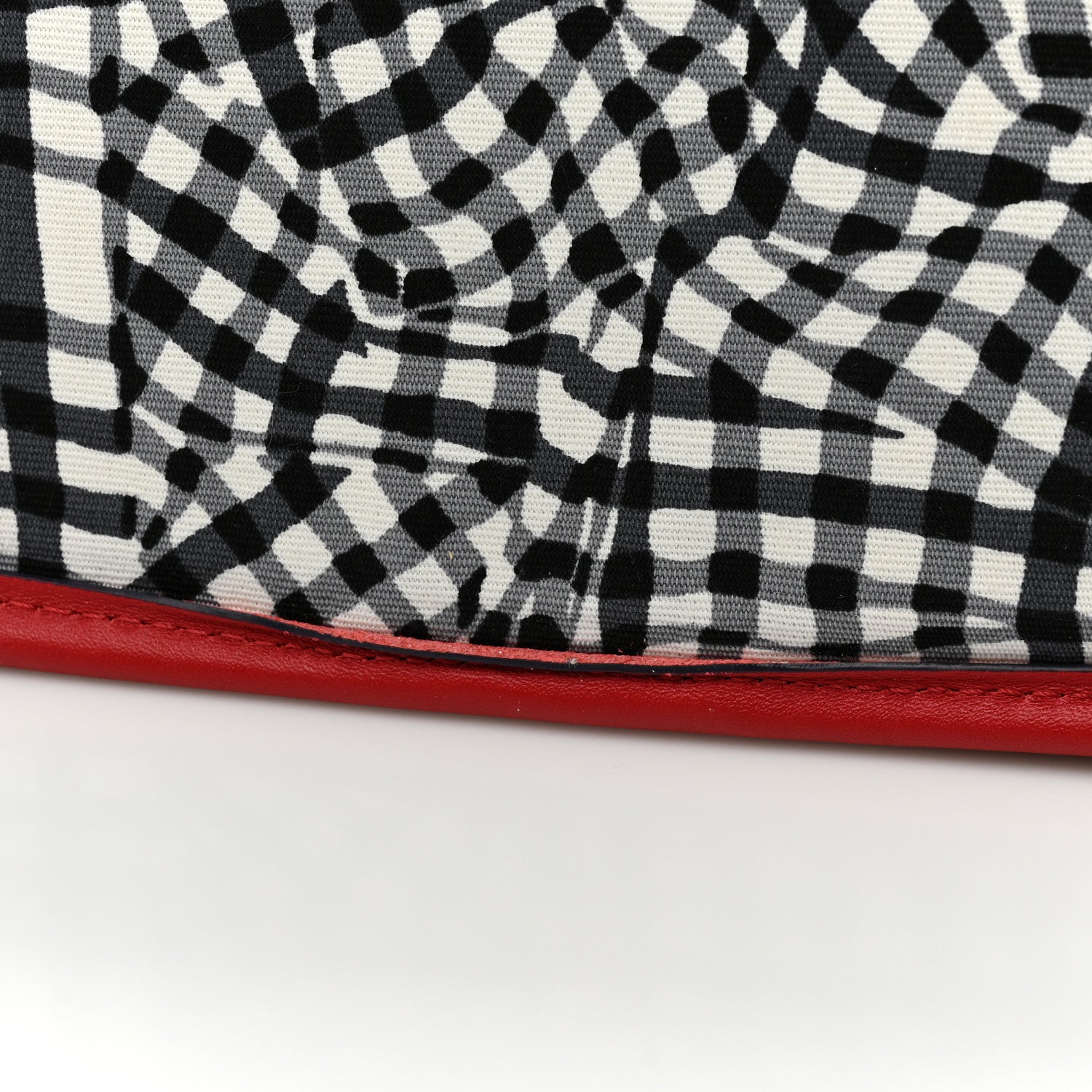 MCM Visetos Large Liz Reversible Shopper Tote Ruby Red 16 of 18