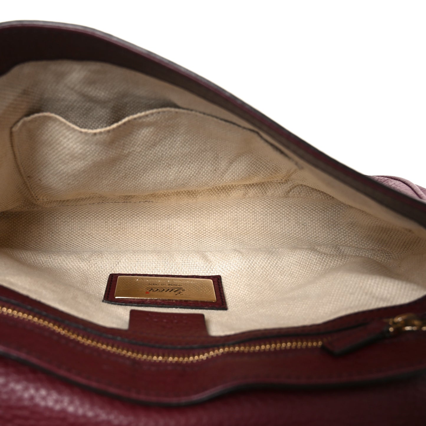 Pebbled Calfskin Medium Soho Flap Crossbody Peonia Flower