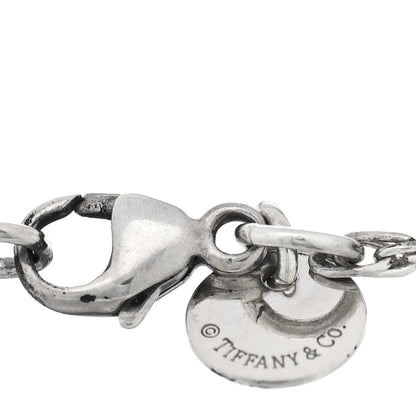 Tiffany Sterling Silver Enamel 4mm Return To Tiffany Heart Tag Bead Bracelet Pink 3 of 4