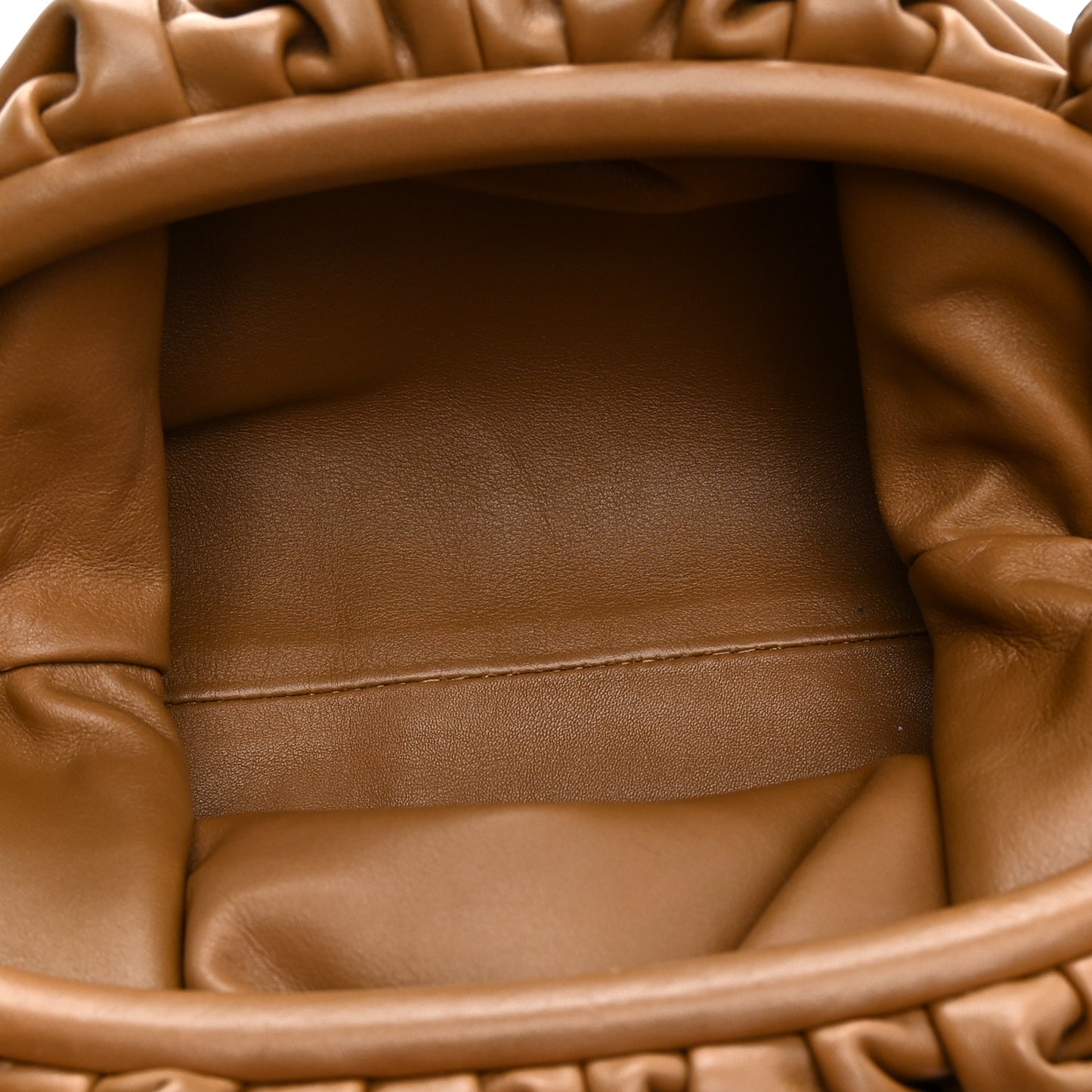 Butter Calfskin The Mini Pouch Camel