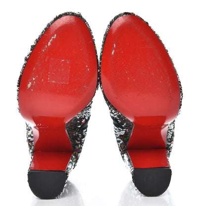 Christian Louboutin Paillettes Moulamax Booties 35.5 Multicolor 10 of 16