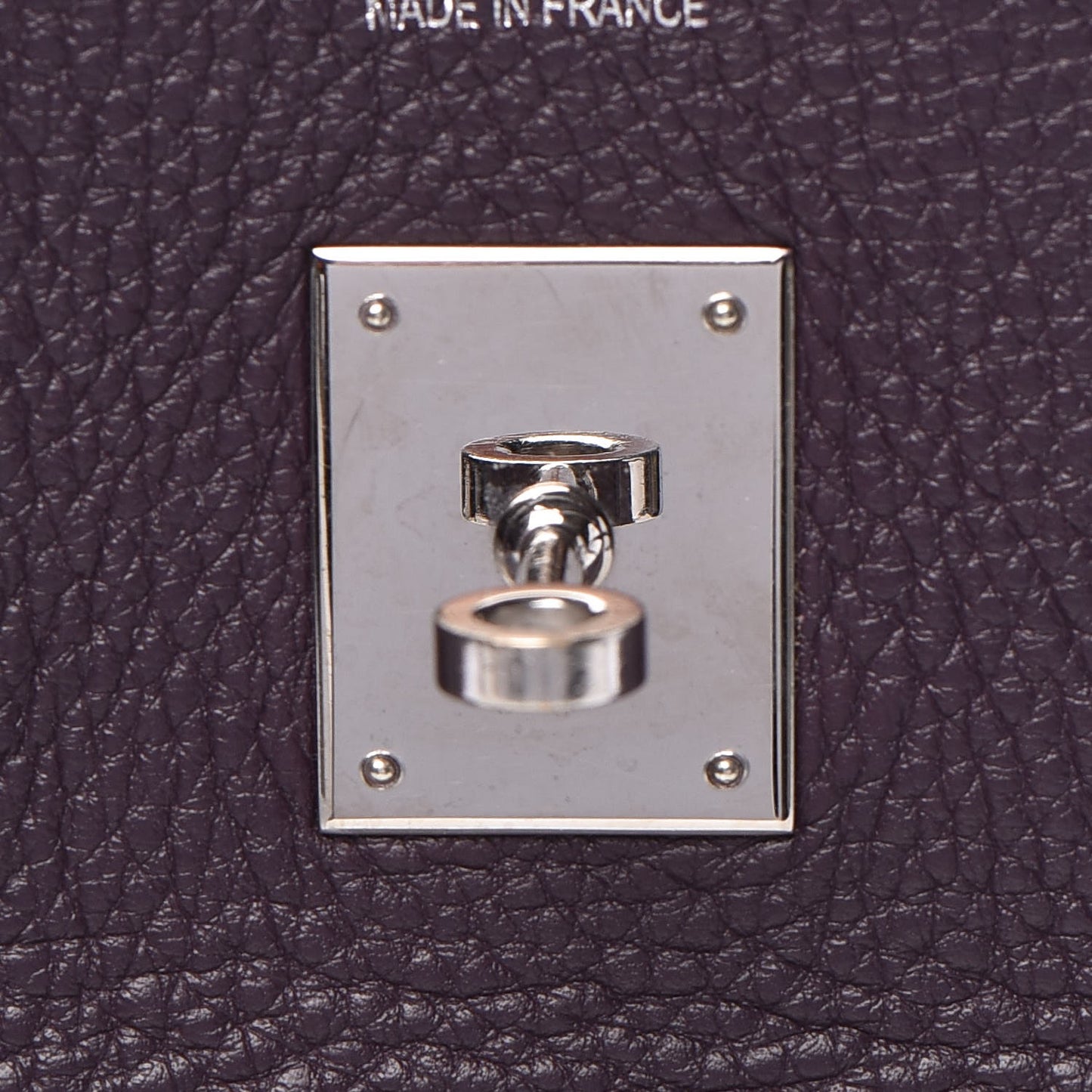 Taurillon Clemence Birkin 35 Raisin
