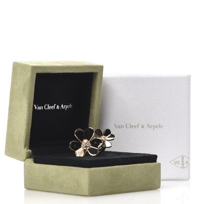 Van Cleef & Arpels 18K Yellow Gold Diamond Frivole Between The Finger Ring 54 6.75 6 of 6