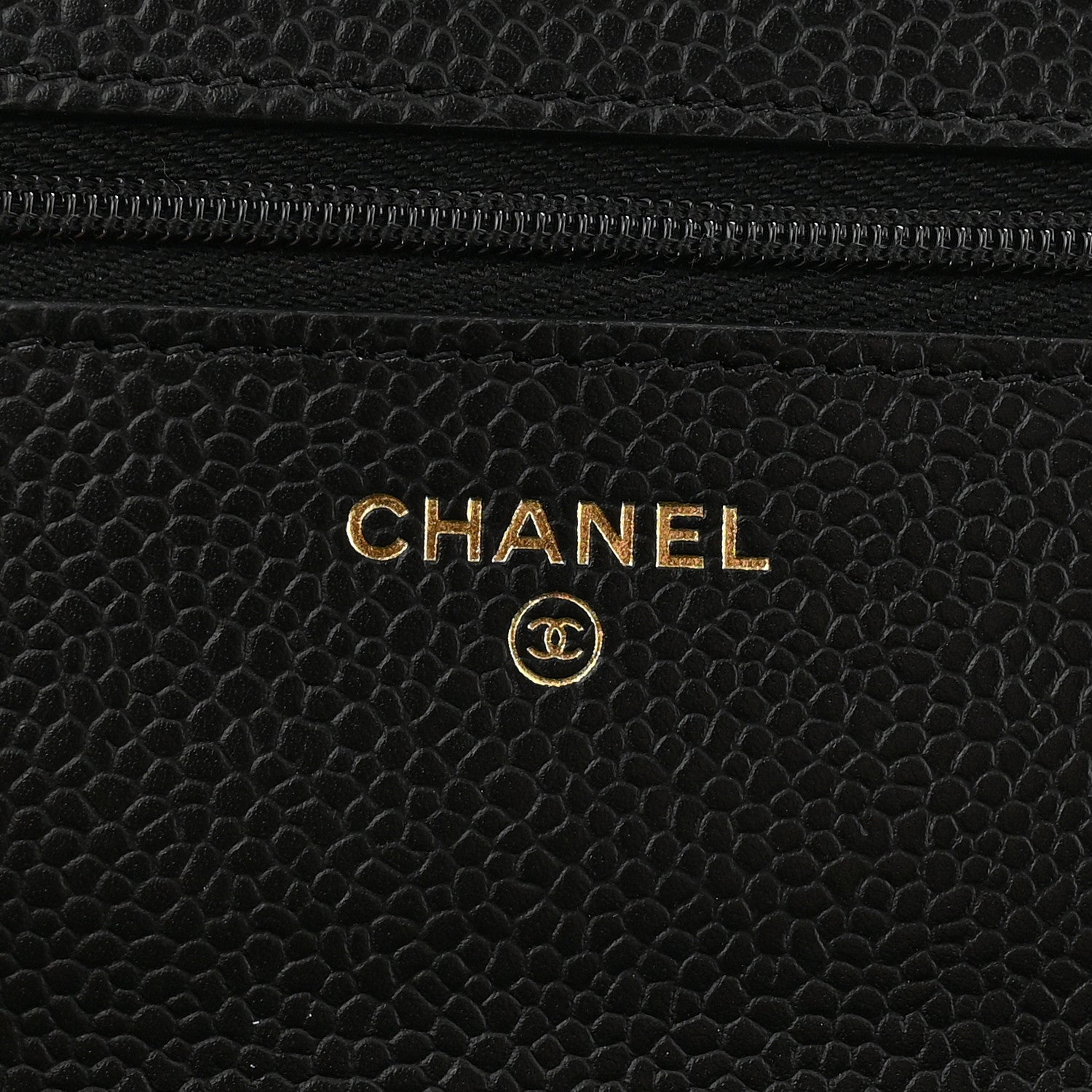 Chanel Caviar Quilted Wallet on Chain WOC Black 6 of 12