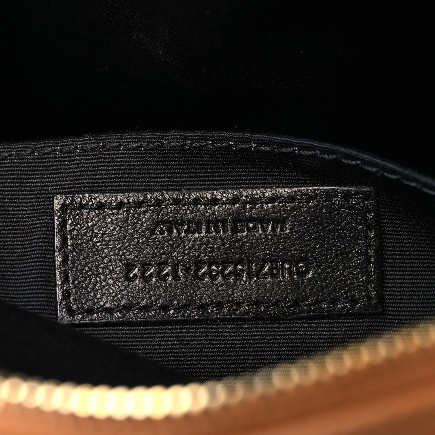 Saint Laurent Calfskin Matelasse Monogram Lou Camera Bag Cinnamon 7 of 10