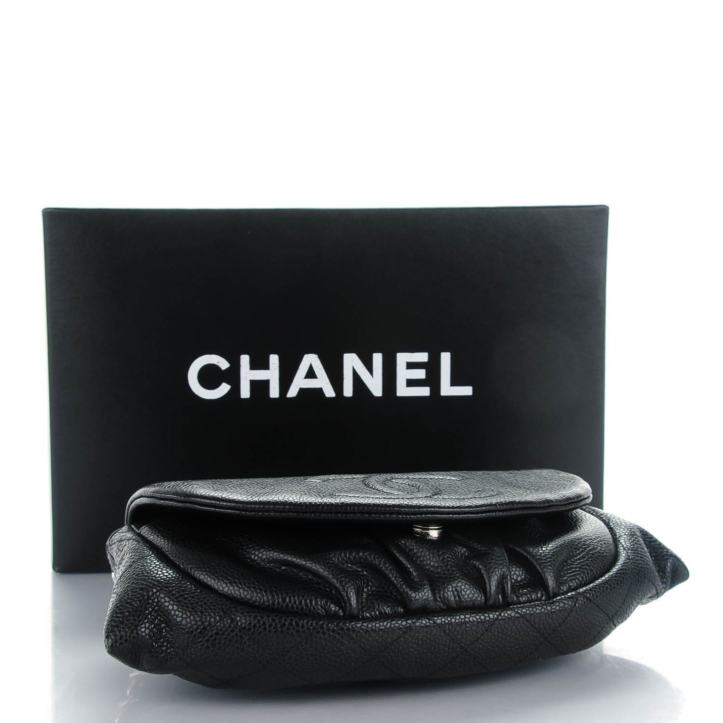 Caviar Half Moon Wallet On Chain WOC Black
