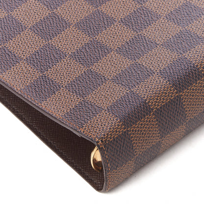 Louis Vuitton Damier Ebene Medium Ring Agenda Cover 5 of 7