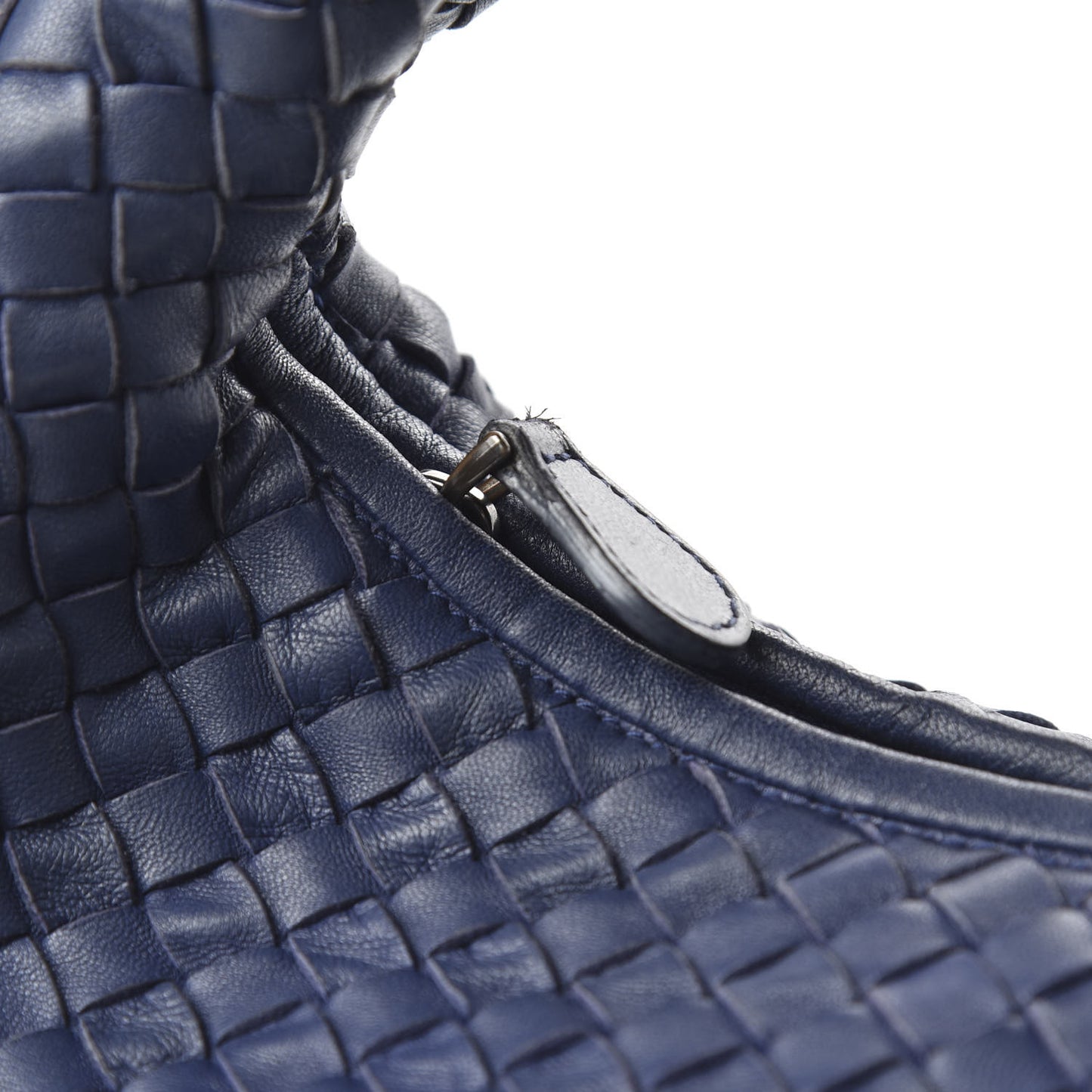 Nappa Intrecciato Large Veneta Hobo Atlantic