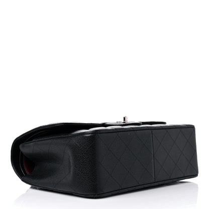 Chanel Caviar Quilted Jumbo Double Flap Black 4 of 12