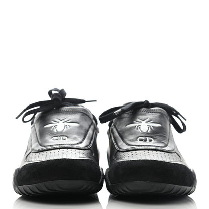Christian Dior Smooth Calfskin Suede D-Fence Sneakers 39 Black 2 of 10