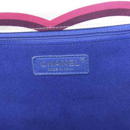 Chanel Fabric Quilted Printed XXL Flap Multicolor 6 of 10