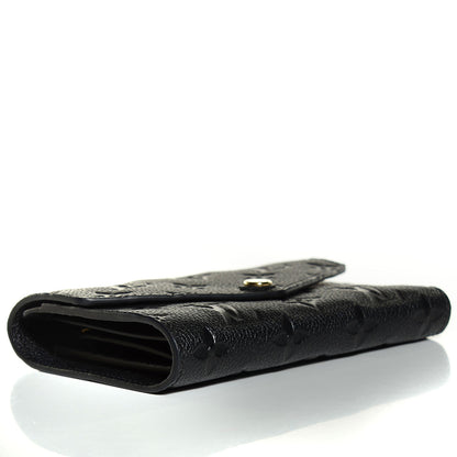 Louis Vuitton Empreinte Compact Curieuse Wallet Black 4 of 8