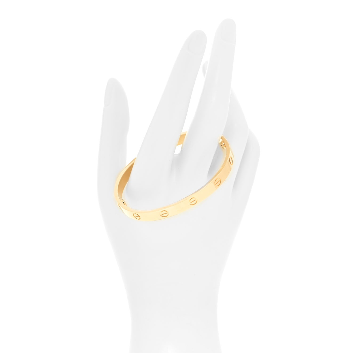 Cartier 18K Yellow Gold LOVE Bracelet 18 2 of 6