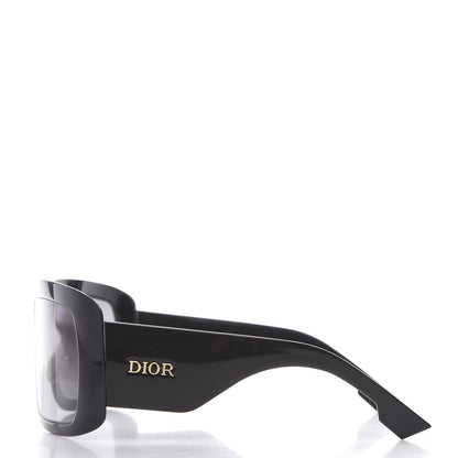 Christian Dior Acetate DiorSo Light 2 Shield Sunglasses Black 2 of 6