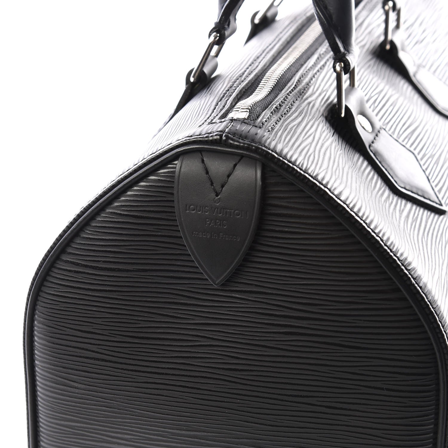 Louis Vuitton Epi Speedy 25 Black 9 of 12