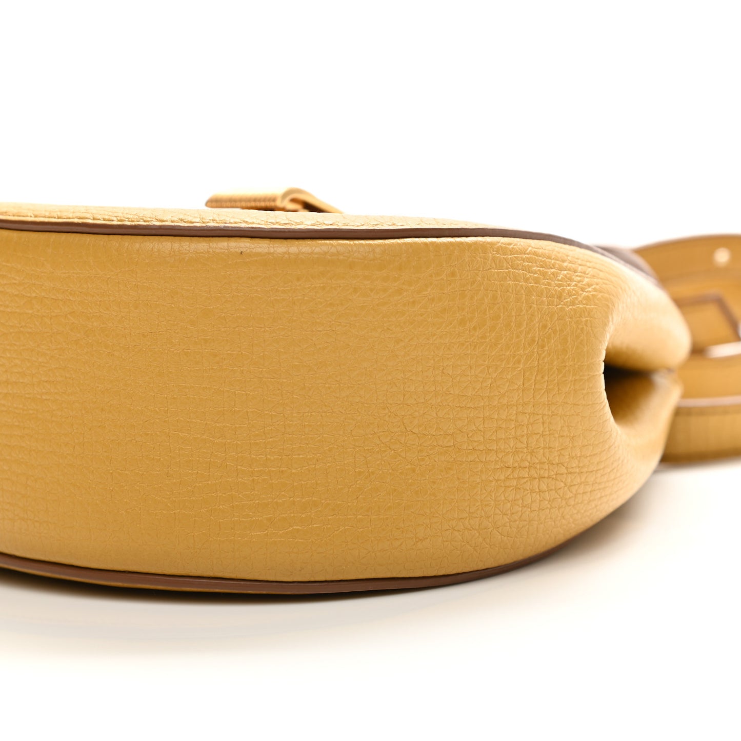 Palmellato Calfskin Rounded Belt Bag Butterscotch