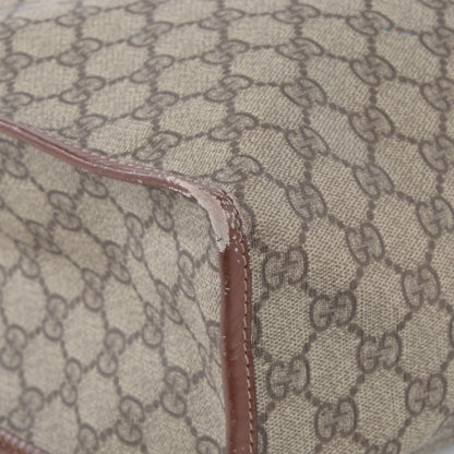 Gucci GG Plus Monogram Large Signature Web Loop Tote Brown 7 of 8