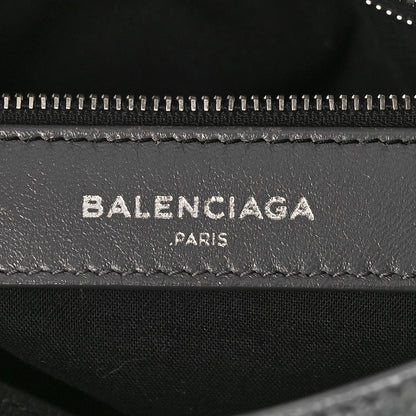 Balenciaga Chevre Silver Metallic Edge Hardware Town Gris Acier 7 of 10