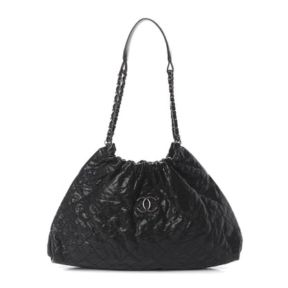 Chanel Caviar Quilted Medium Elastic Shopping Tote Black 1 of 9