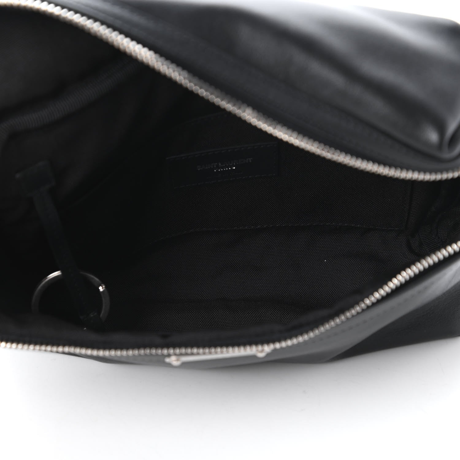 Saint Laurent Calfskin City Belt Bag Black 5 of 10