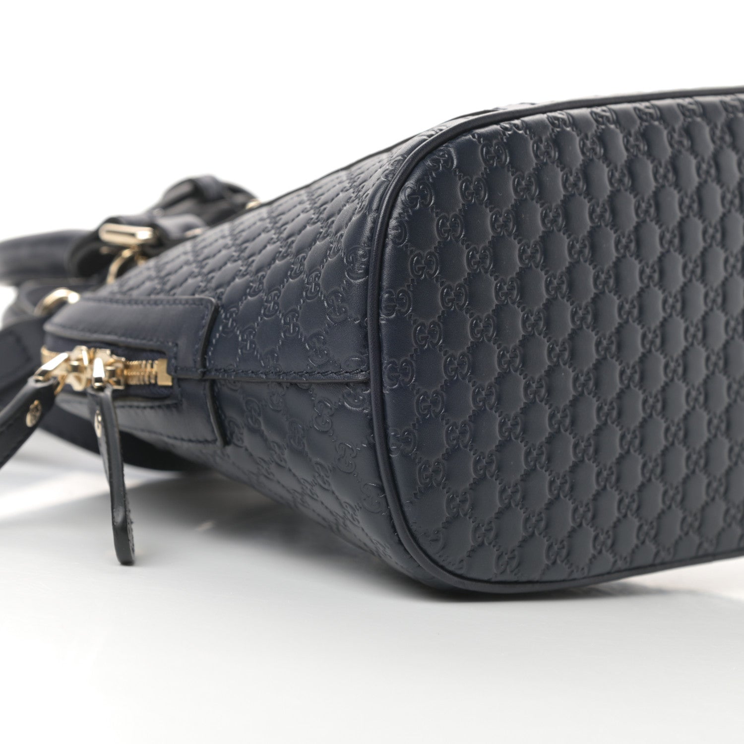 Gucci Soft Microguccissima Mini Dome Bag Blue 9 of 10