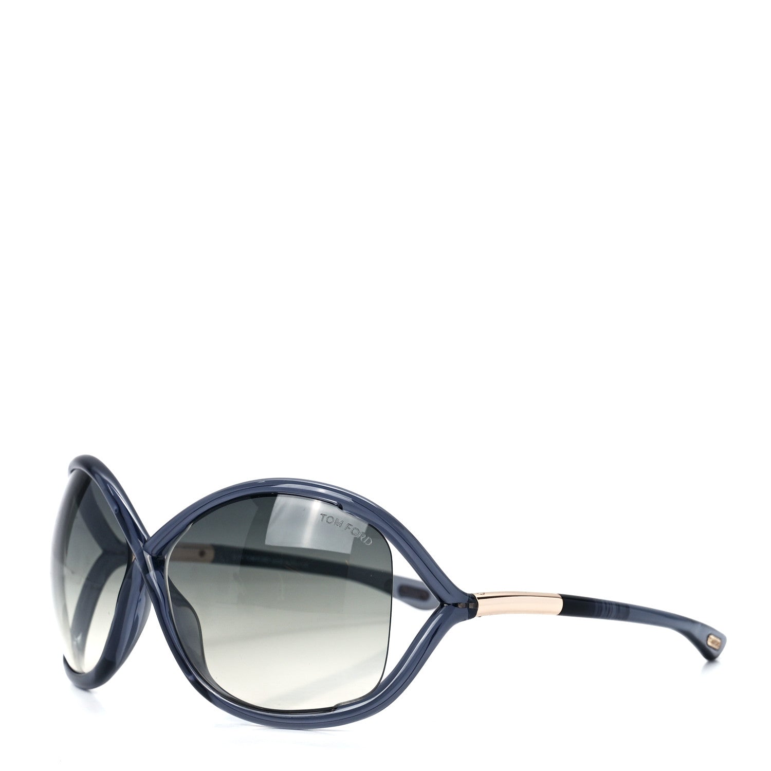 Tom Ford Acetate Whitney Crossover Sunglasses TF9 Light Blue 1 of 8