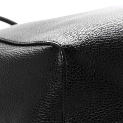 Gucci Pebbled Calfskin Medium Swing Tote Black 8 of 16
