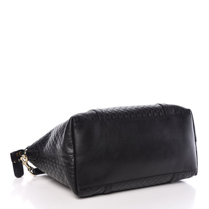 Gucci Soft Microguccissima Dome Satchel Black 4 of 12