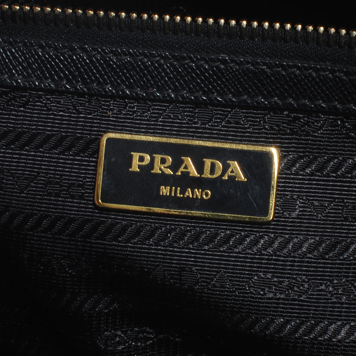 Prada Saffiano Lux Tote Nero Black 7 of 9