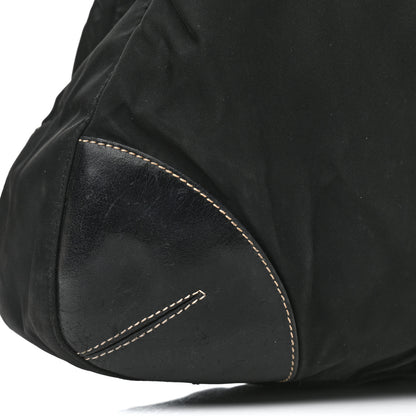 Prada Tessuto Nylon Soft Calf Tote Black 10 of 13